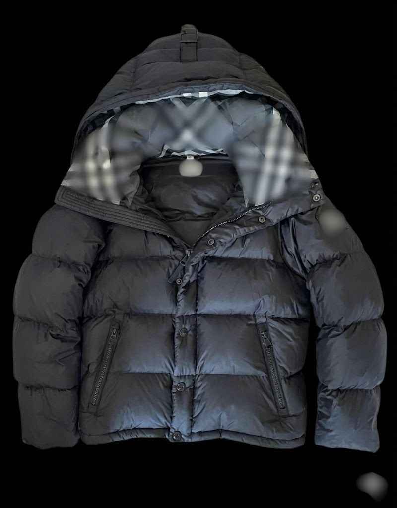 Black puffer jacket